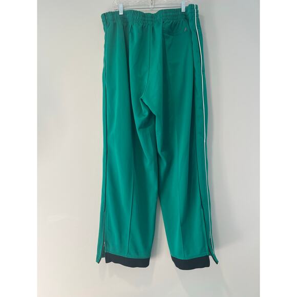 Vintage Reebok NBA Celtics Wide Leg Track Pant Green Size 3XL - Picture 5 of 7